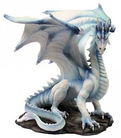 White Dragon of Wisdom Figurine