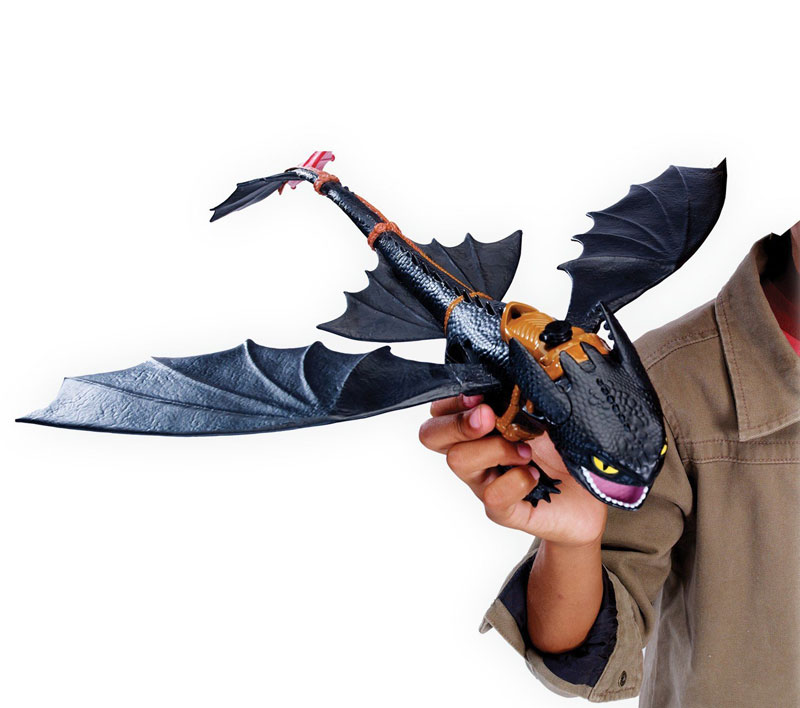 Giant Fire Breathing Toothless - How to Train Your Dragon Toy