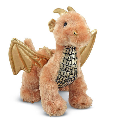 Melissa & Doug Lustre Dragon - Stuffed cuddly dragon toy!