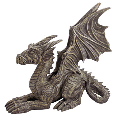 Desmond the Dragon Sculpture by Design Toscano