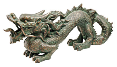 Chinese Dragon Statue by Design Toscano