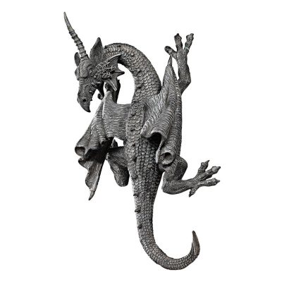 Horned Dragon of Devonshire Wall Sculpture by Design Toscano