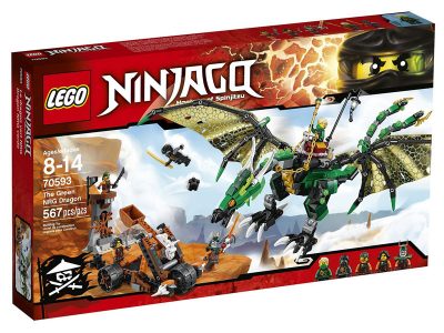 LEGO Ninjago The Green NRG Dragon Building Kit