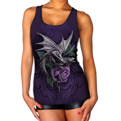 Official Anne Stokes Dragon Beauty Women's Vest Top