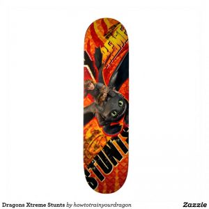 How to train your dragon skateboard