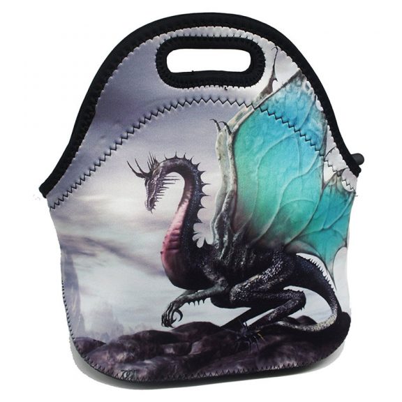 Dragon Insulated Lunch Bag Stunning Dragon design neoprene food bag