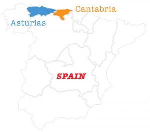 Asturias and Cantabria in Spain