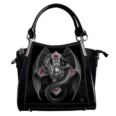 Anne Stokes Dragon Cross 'Gothic Guardian' Hand Bag
