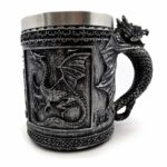 Dragon mug reverse view