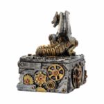 steampunk dragon box side view