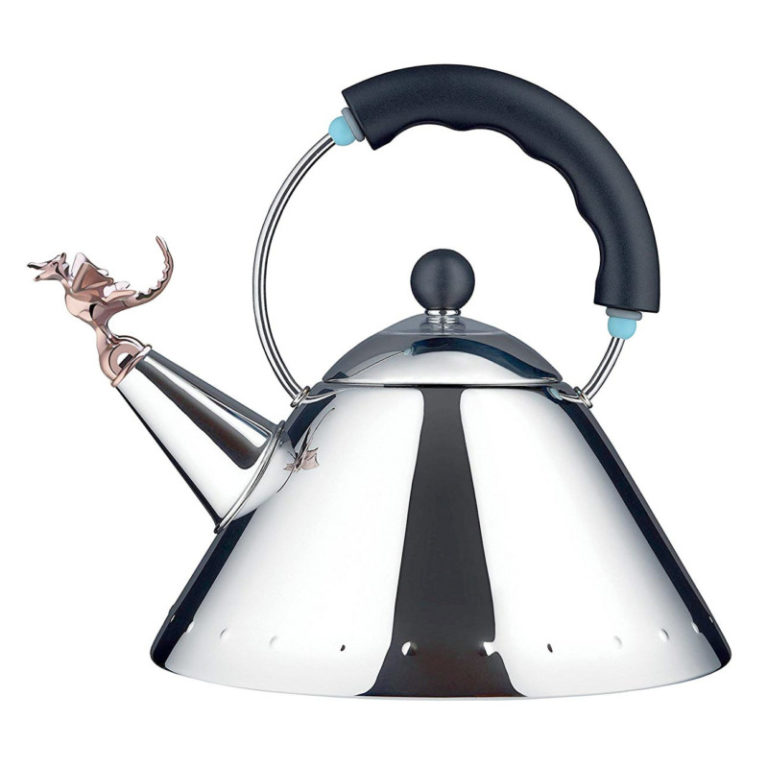 Vintage kettle with dragon shaped whistle Dragon whistle for kettle