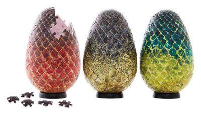 Game of Thrones 3D Dragon Egg Jigsaw Puzzle Set