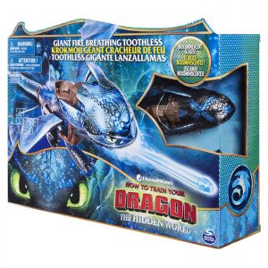 DreamWorks Giant 20 Inch Toothless with Fire Breath and Bioluminescent Colour