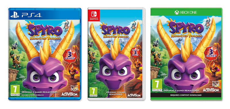overrasket Giraf Udgående Spyro Reignited Trilogy - Nintendo Switch, PlayStation 4 and Xbox One