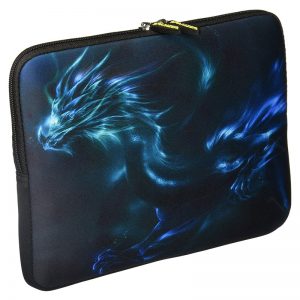 Amzer Blue Dragon Design Neoprene Soft Tablet Sleeve 10.5 Inch