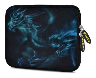 Amzer Blue Dragon Design Neoprene Soft Tablet Sleeve 7.75 Inch