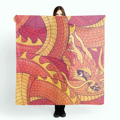 Coiled Dragon Scarf