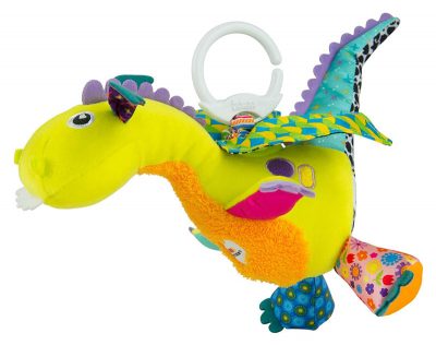 Lamaze Flip Flap Dragon Clip-On Sensory Toy for Babies