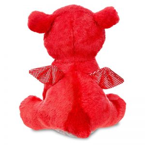 Sparkle Tales Red Flame Dragon Soft Toy