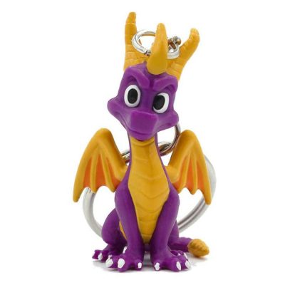 Spyro The Dragon Metal Keyring
