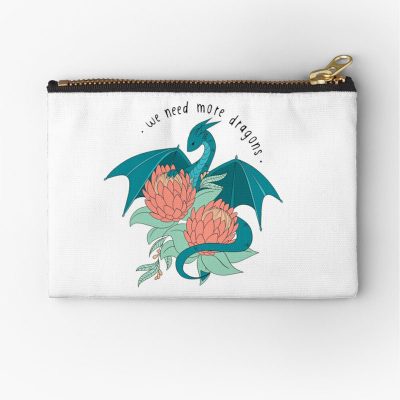 We Need More Dragons Zipper Pouch