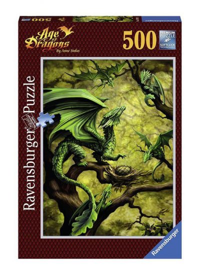 Anne Stokes "Forest Dragon" Jigsaw Puzzle - 500 pieces