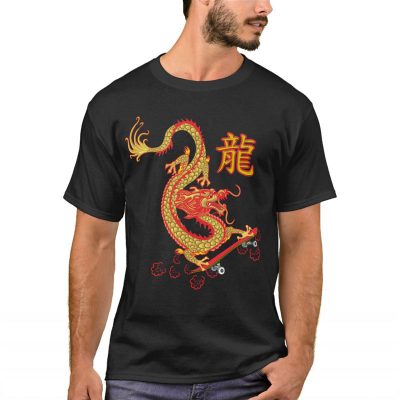 Skateboarding Dragon T-Shirt
