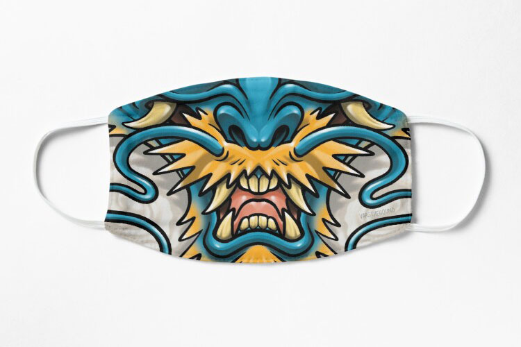 Blue Dragon Mask