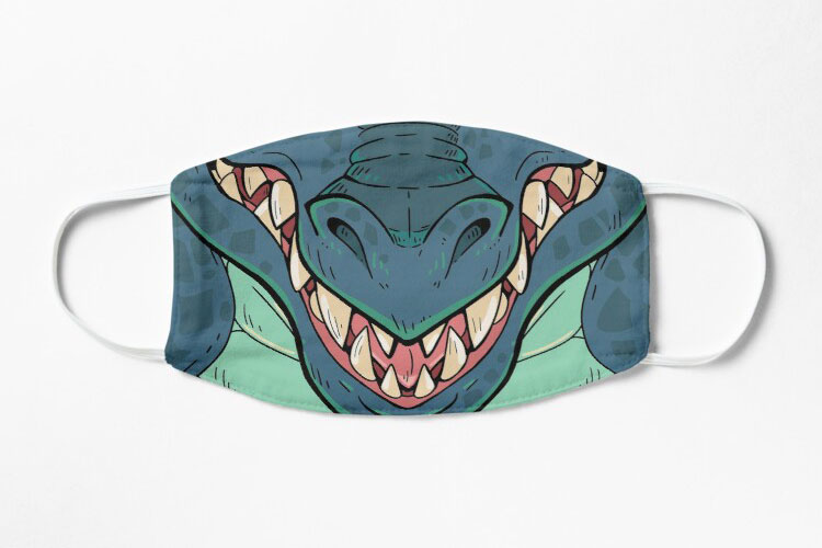 Blue Dragon Mask