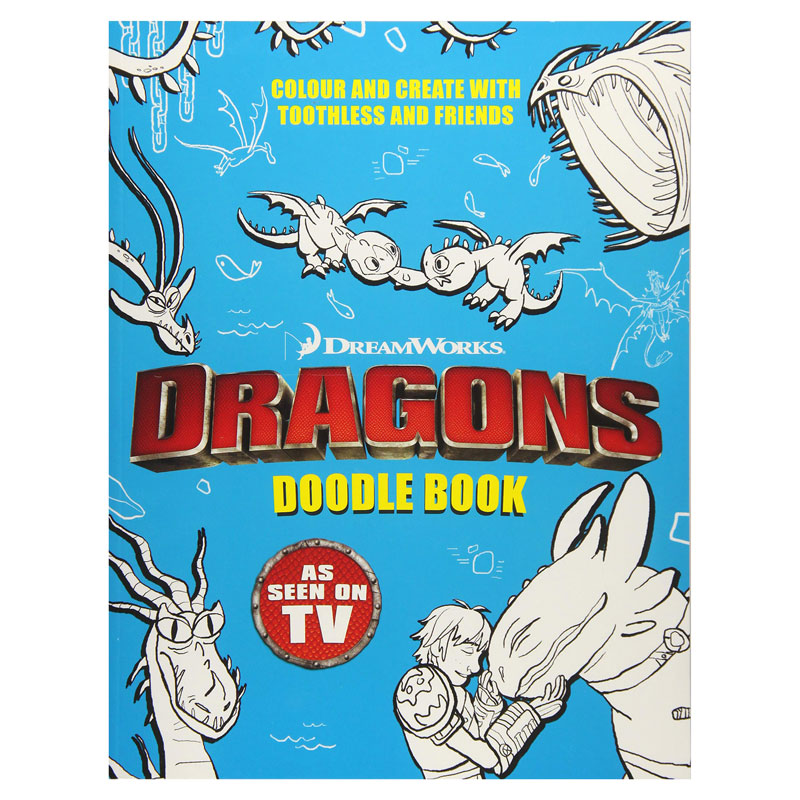 DreamWork's Dragons: Doodle Book