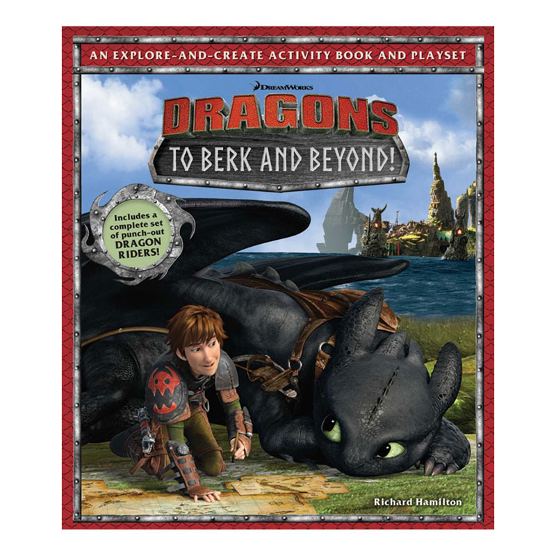 DreamWorks Dragons: To Berk and Beyond!: An Explore-and-Create Activity Book and Play Set