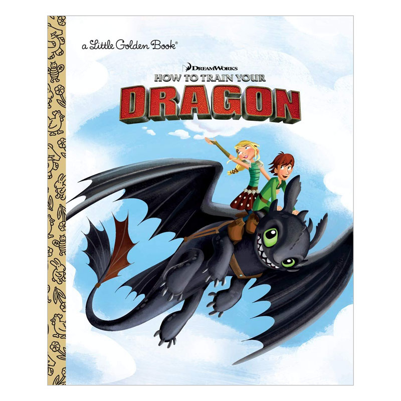 Dreamworks How To Train Your Dragon (Little Golden Books)