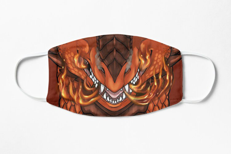 Fire Dragon Mask