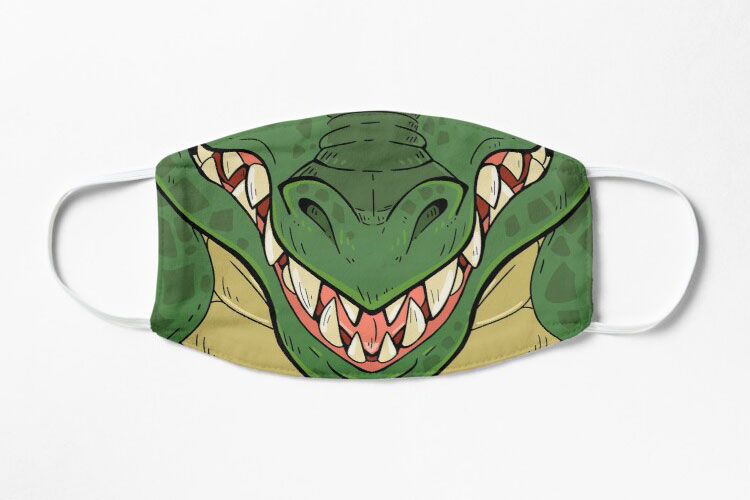 Green Dragon Mask