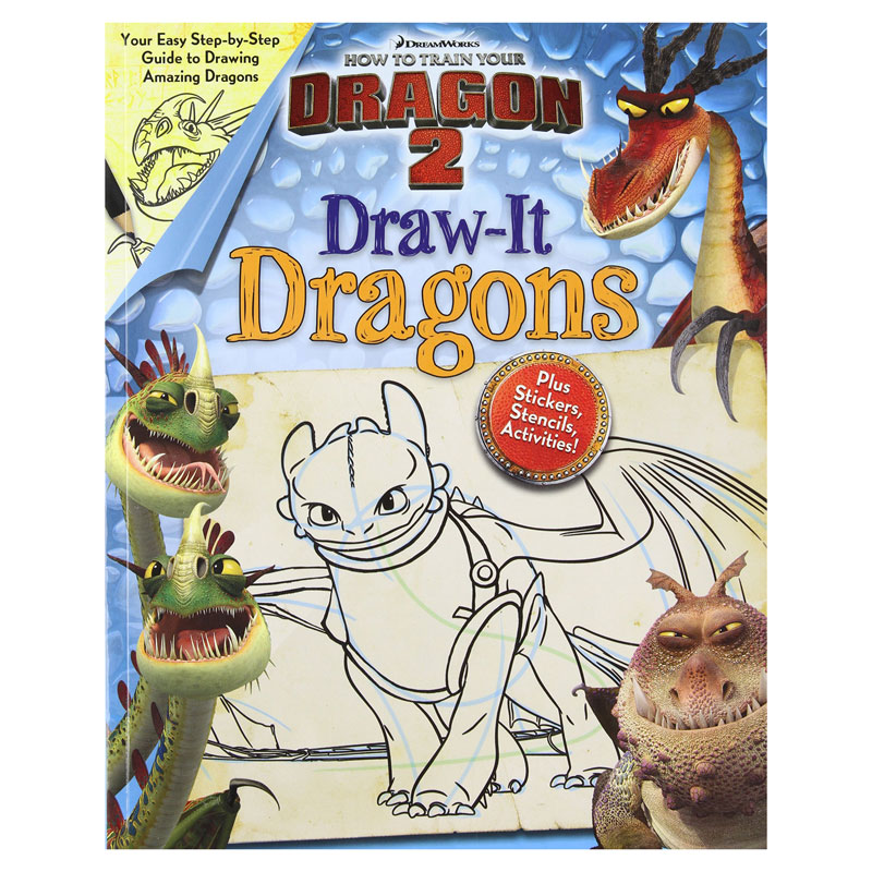 How to Train Your Dragon 2: Draw-It Dragons