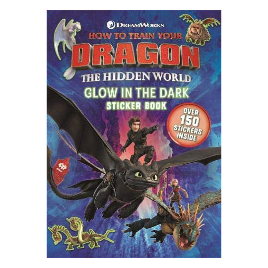 How to Train Your Dragon - The Hidden World: Glow in the Dark Sticker Book