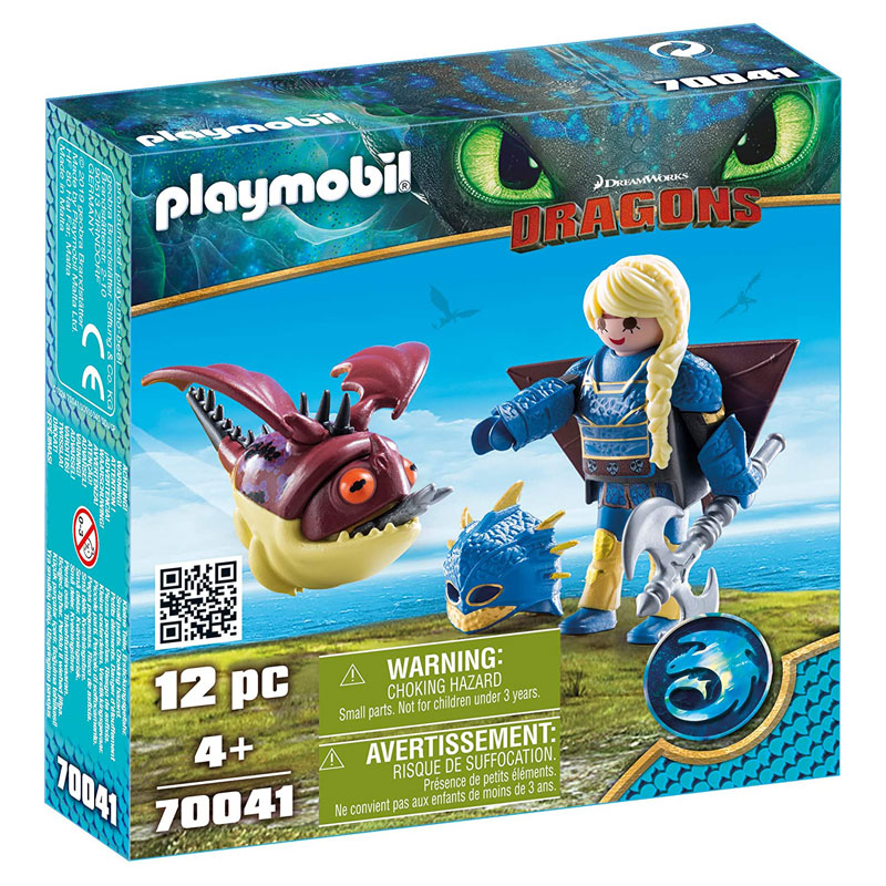 Playmobil 70041 DreamWorks Dragons, Astrid with Hobgobbler