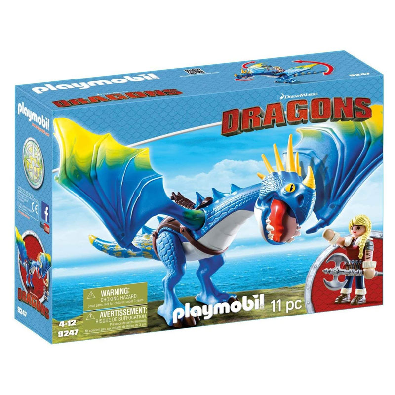 Playmobil 9247 DreamWorks Dragons Astrid and Stormfly