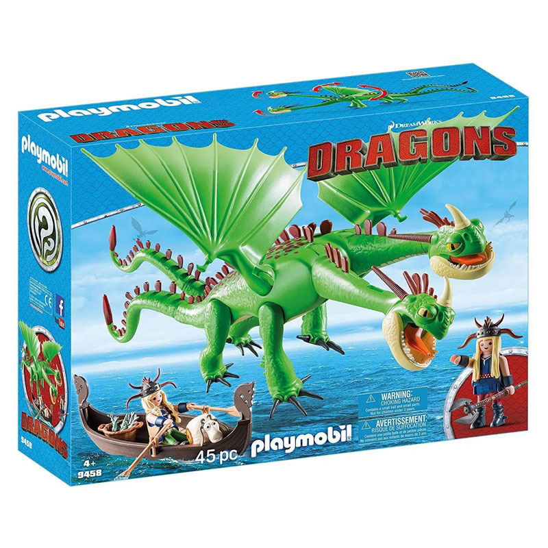 Playmobil 9458 Dragons Ruffnut and Tuffnut with Barf and Belch