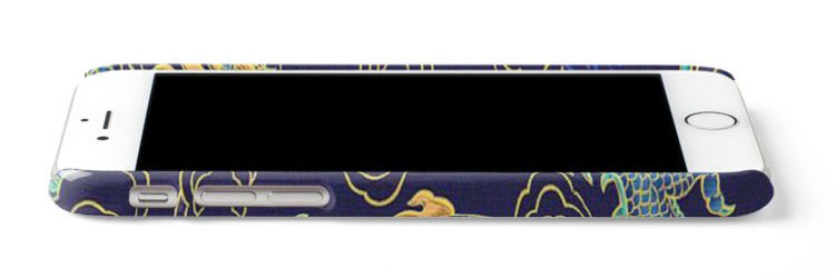 Turquoise & Gold Oriental Dragon iPhone Case