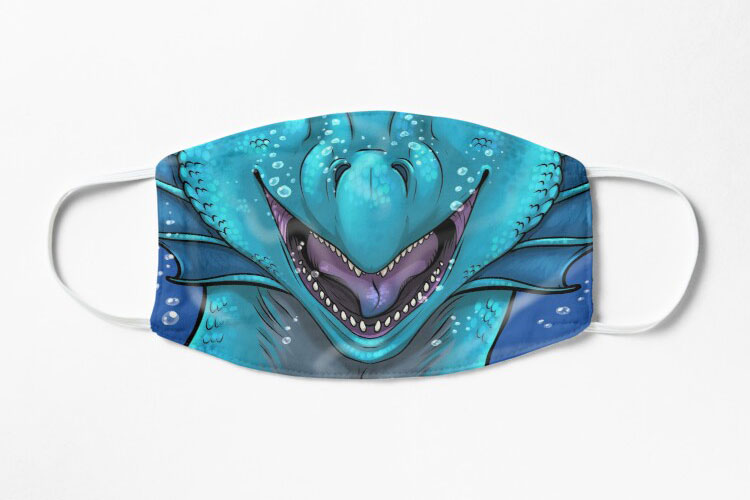 Water Dragon Mask
