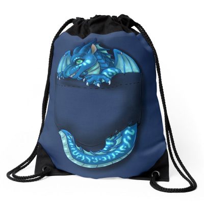 Wings of Fire - Pocket Tsunami - Dragon Drawstring Bag