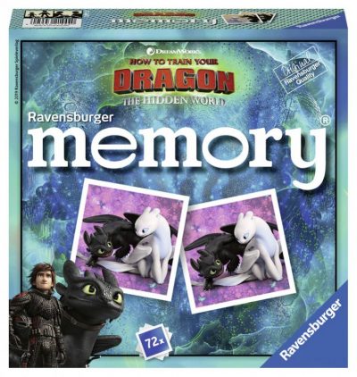 How to Train Your Dragon 3: The Secret World - Memory Game from Ravensburger