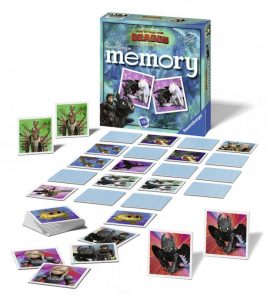 How to Train Your Dragon 3: The Secret World - Memory Game from Ravensburger