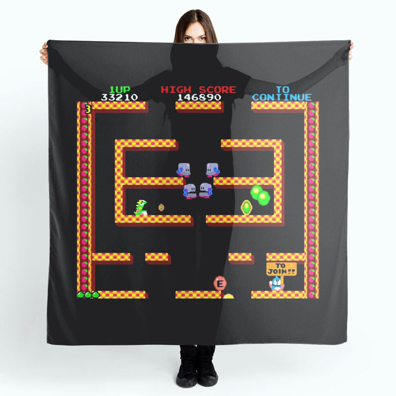 Bubble Bobble Level Scarf by bellingk