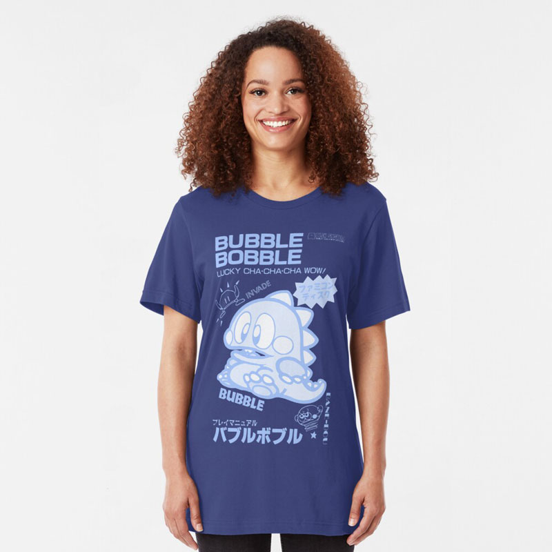 Bubble Bob Slim Fit T-Shirt by winscometjump