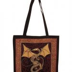 Celtic Dragon Tote Bag