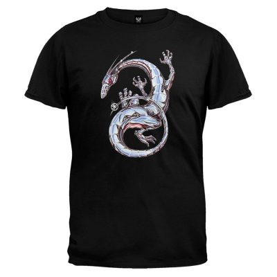 Chrome Dragon Black T-Shirt