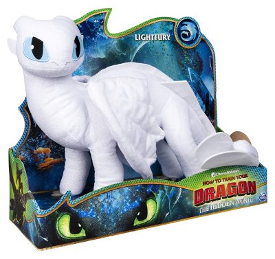 DreamWorks Dragons Lightfury 14" Deluxe Plush Dragon