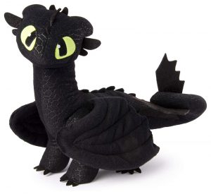 Dreamworks Dragons Toothless 14" Deluxe Plush Dragon